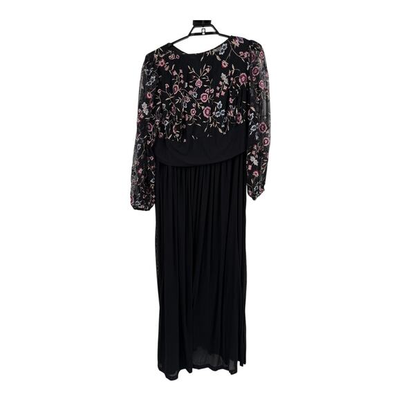 Kiyonna Plus size Eternal Embroidered bodice evening gown dress size 4X - Picture 2 of 7